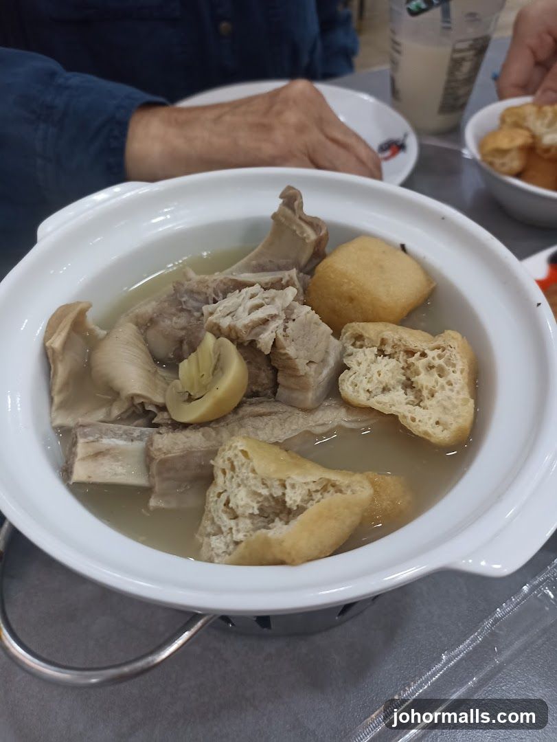 Pork Rib Soup with Tofu Puffs