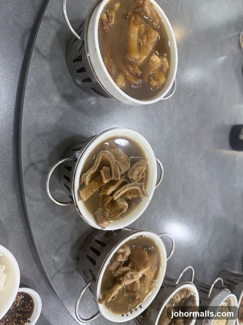 Bowls of Stewed Meat