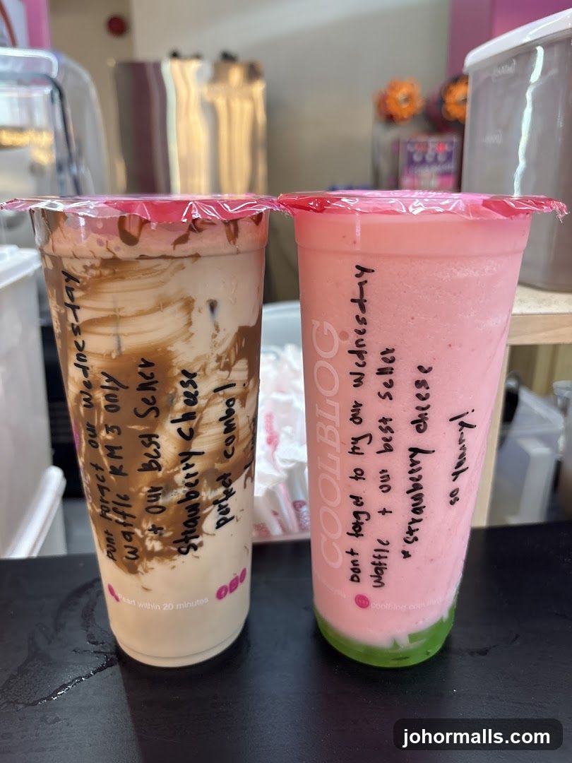Two Bubble Teas