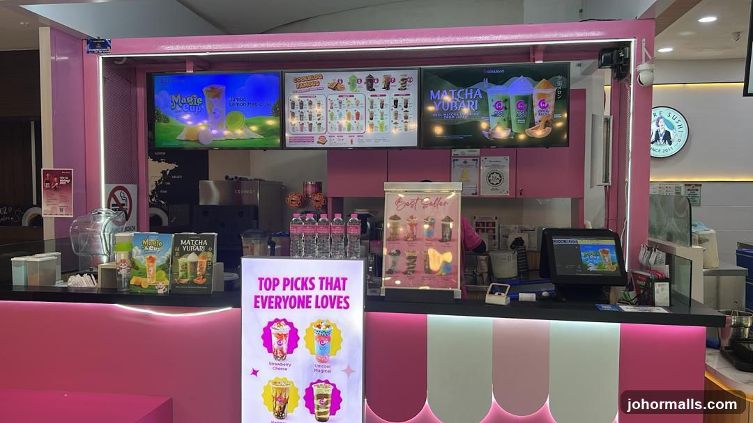 Bubble Tea Shop Counter