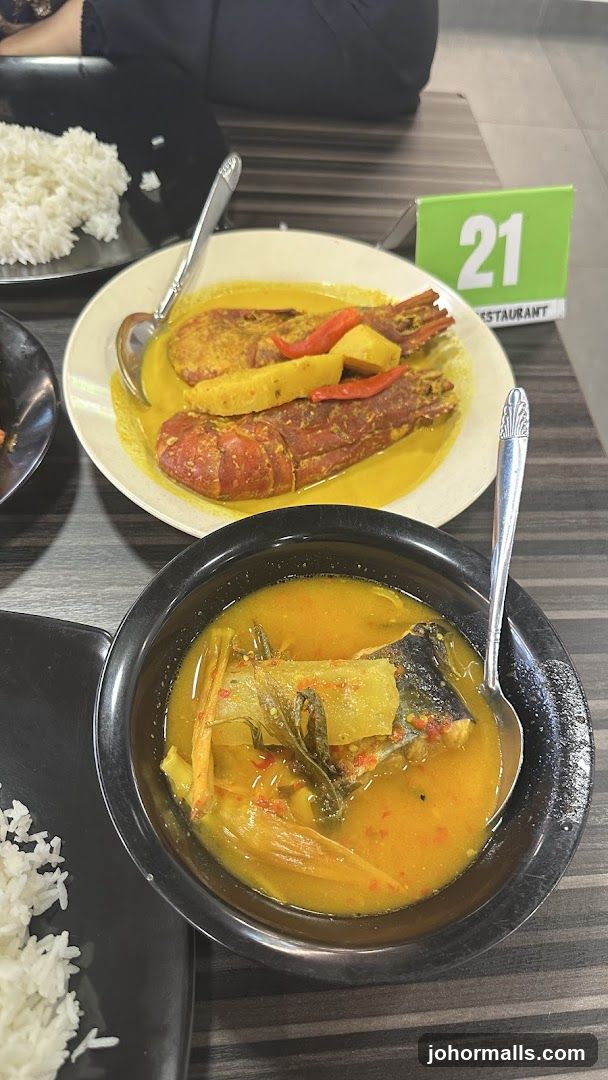 Restaurant Table with Food