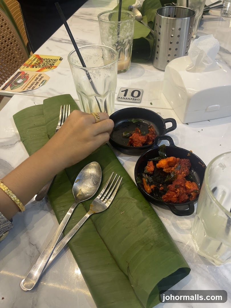 Table Setting with Food