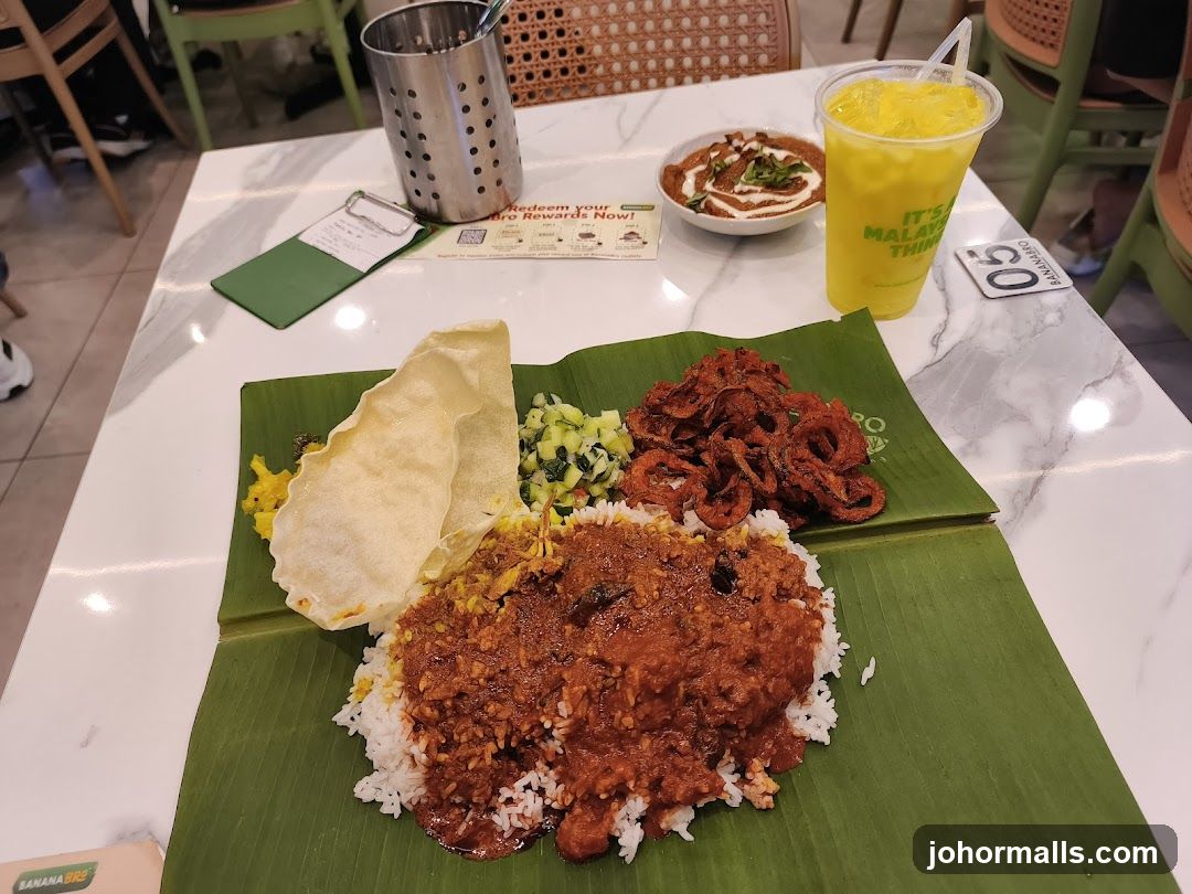 Indian Meal with Drink