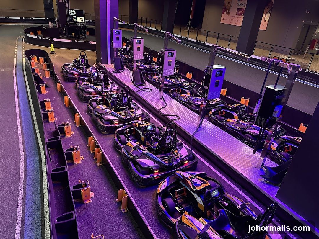 Go-Karts Lined Up