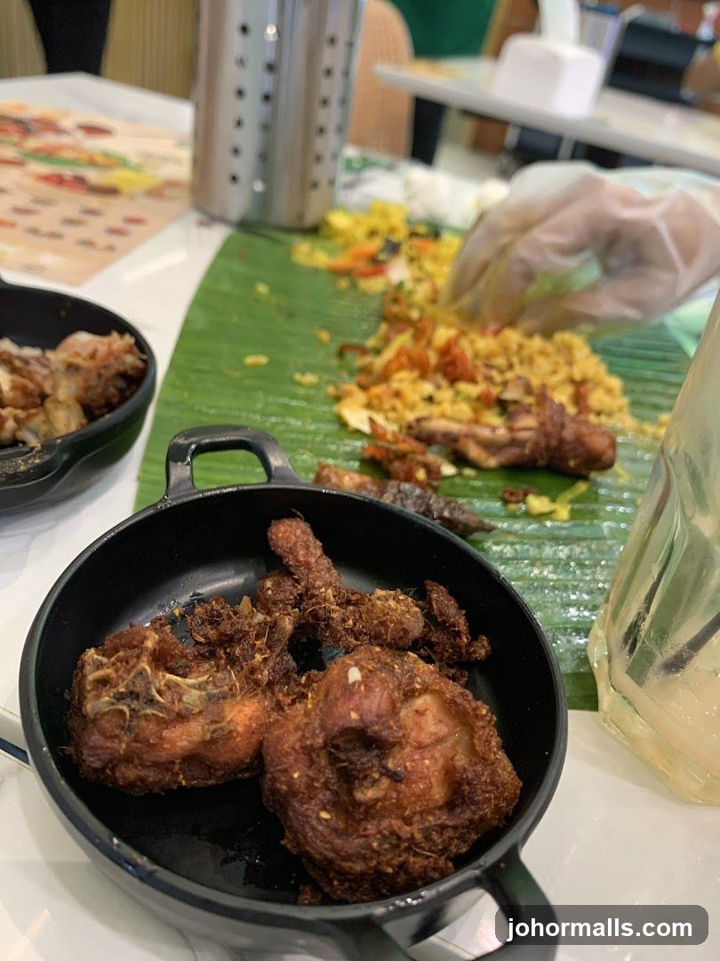 Fried Chicken and Rice