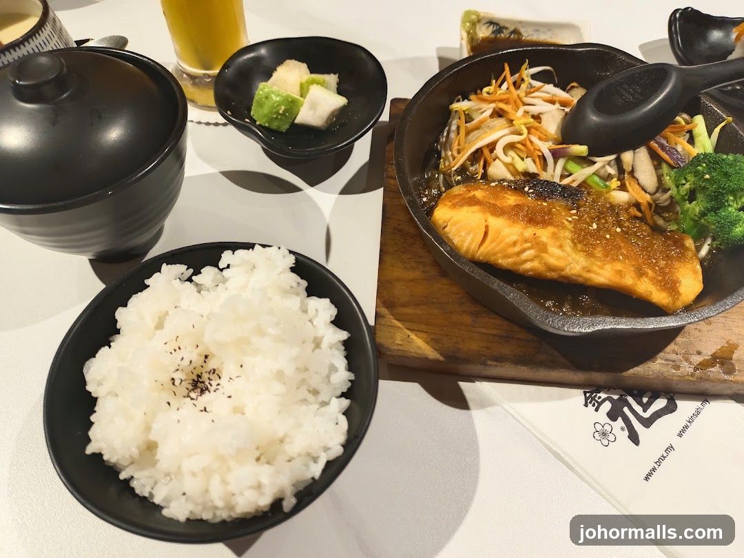 Salmon Teriyaki Set
