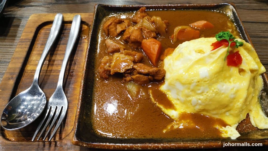 Omurice with Curry