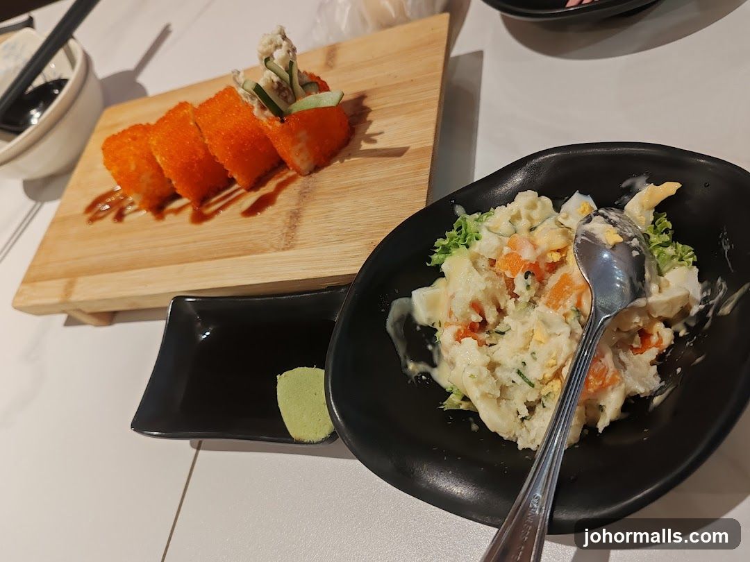 Sushi and Salad