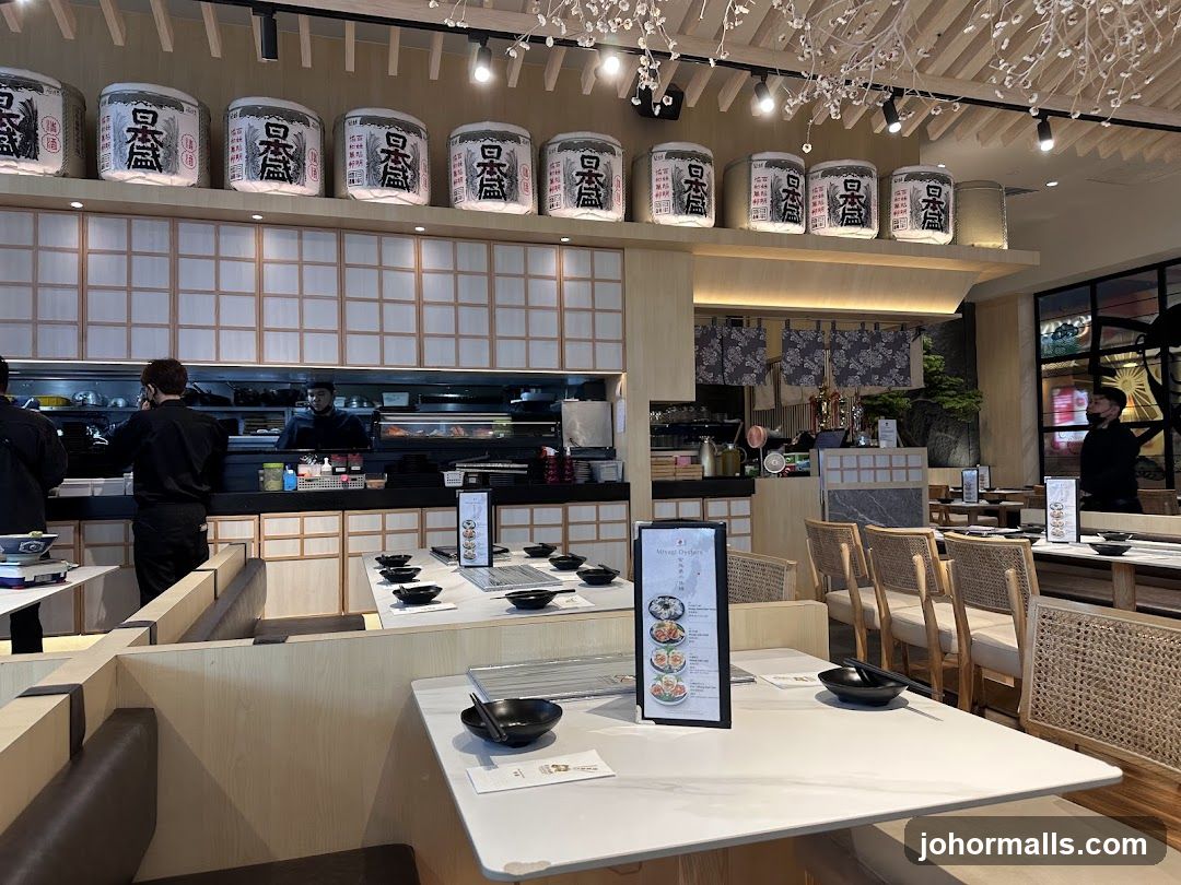 Japanese Restaurant Interior