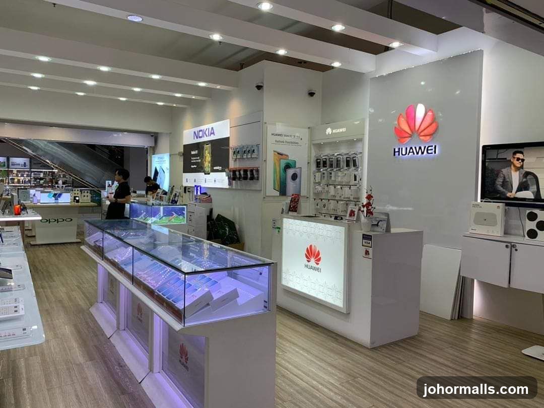 Electronics Store Interior