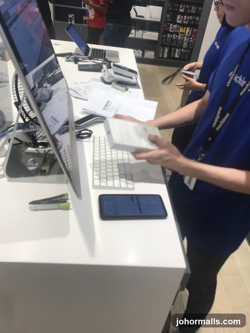 Retail Store Counter