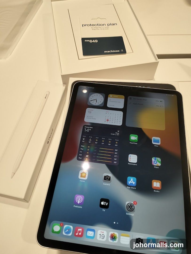 iPad Pro with Apple Pencil and Protection Plan