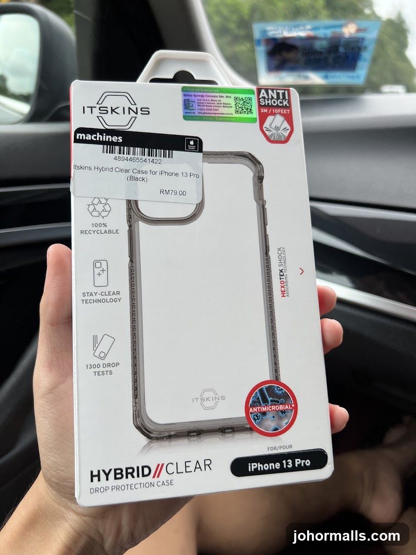 Itskins Hybrid Clear Case for iPhone 13 Pro