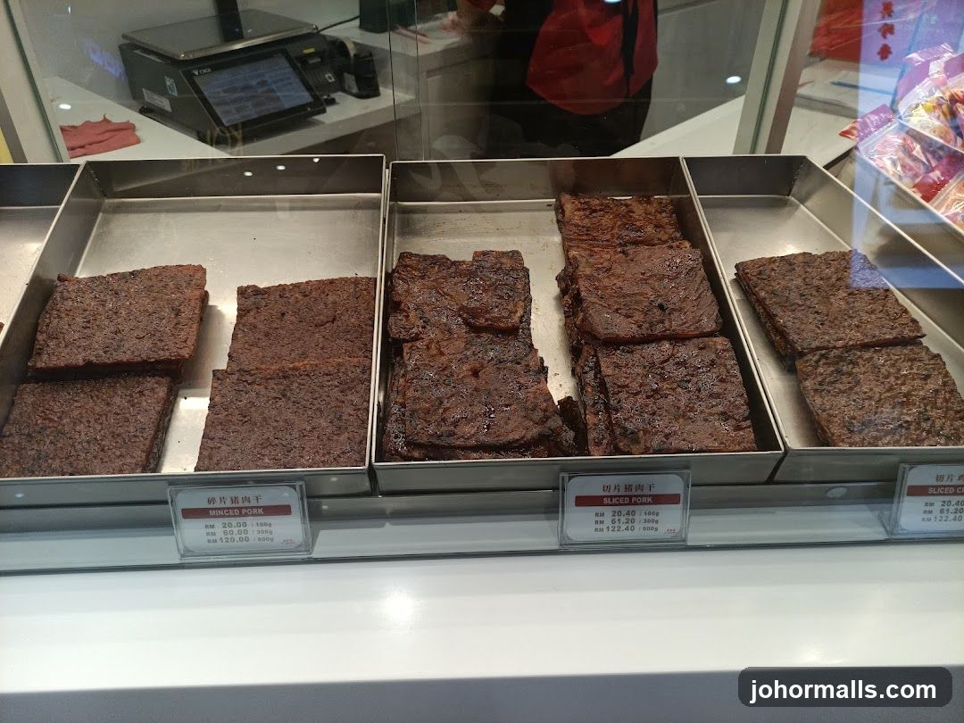 Pork Jerky Display