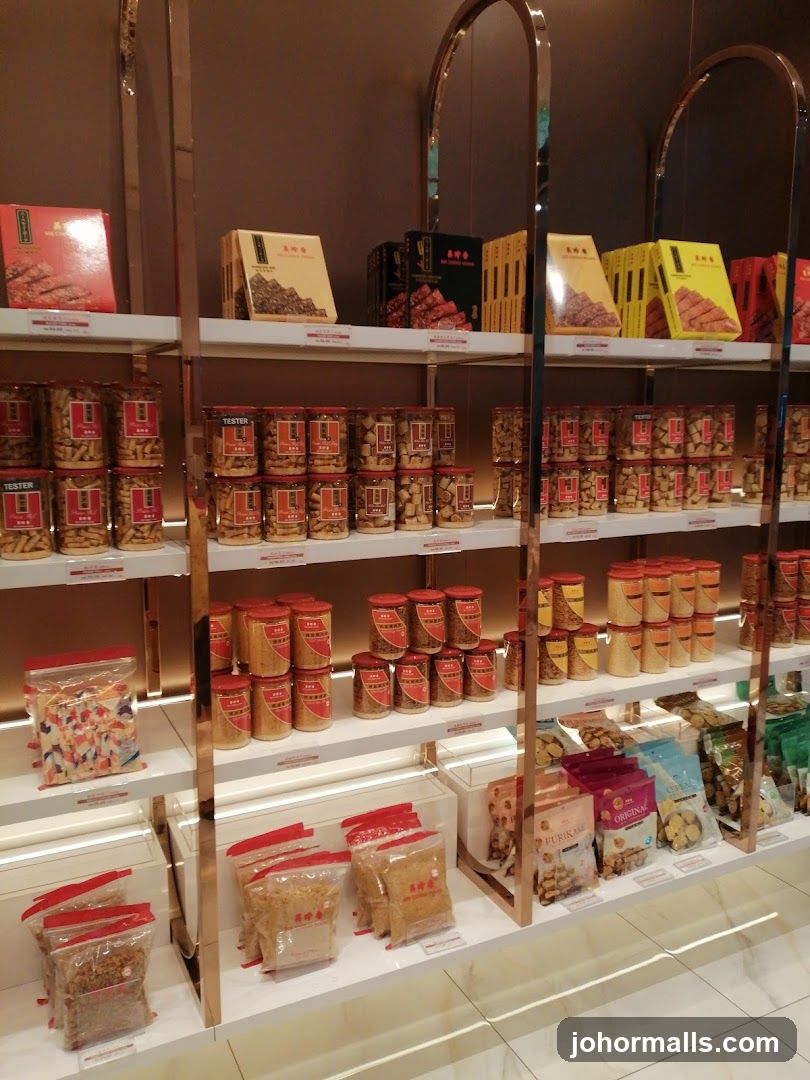 Assortment of Packaged Snacks and Cookies