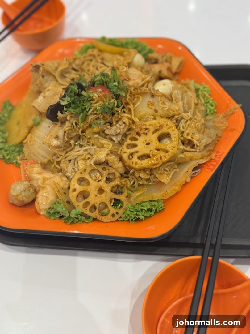 Spicy Noodle Dish