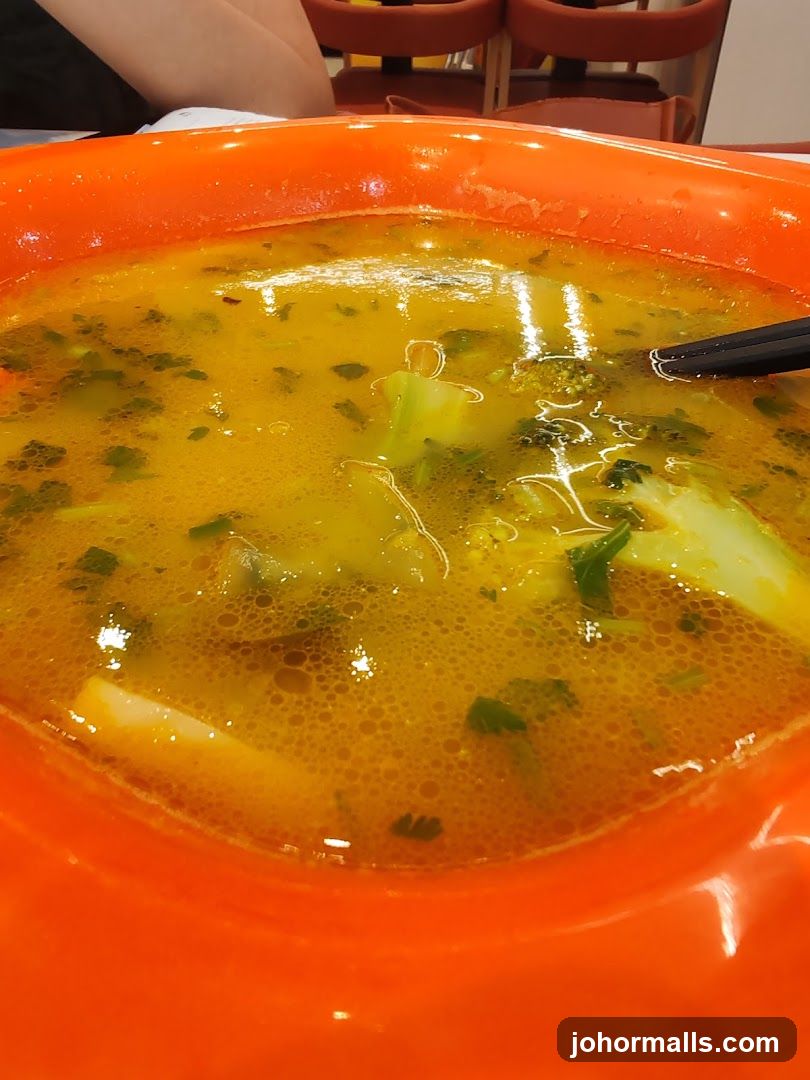 Soup with Broccoli and Herbs