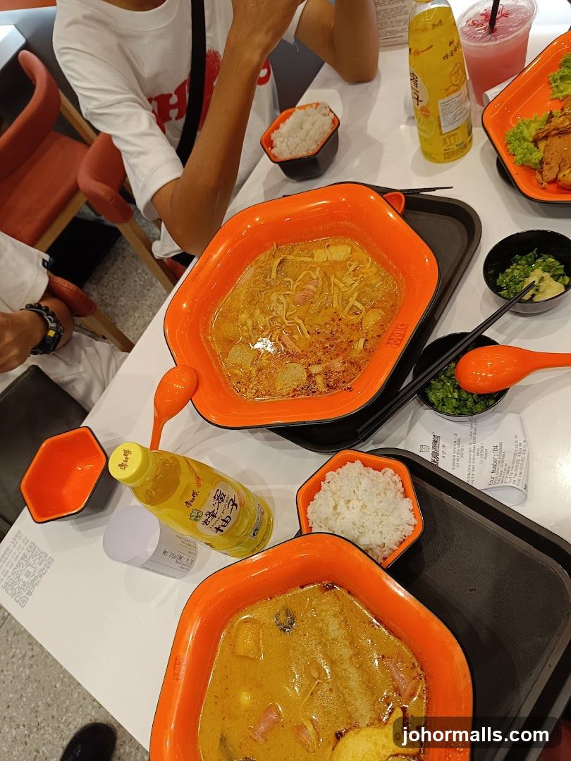 Meal with Hot Pot and Drinks