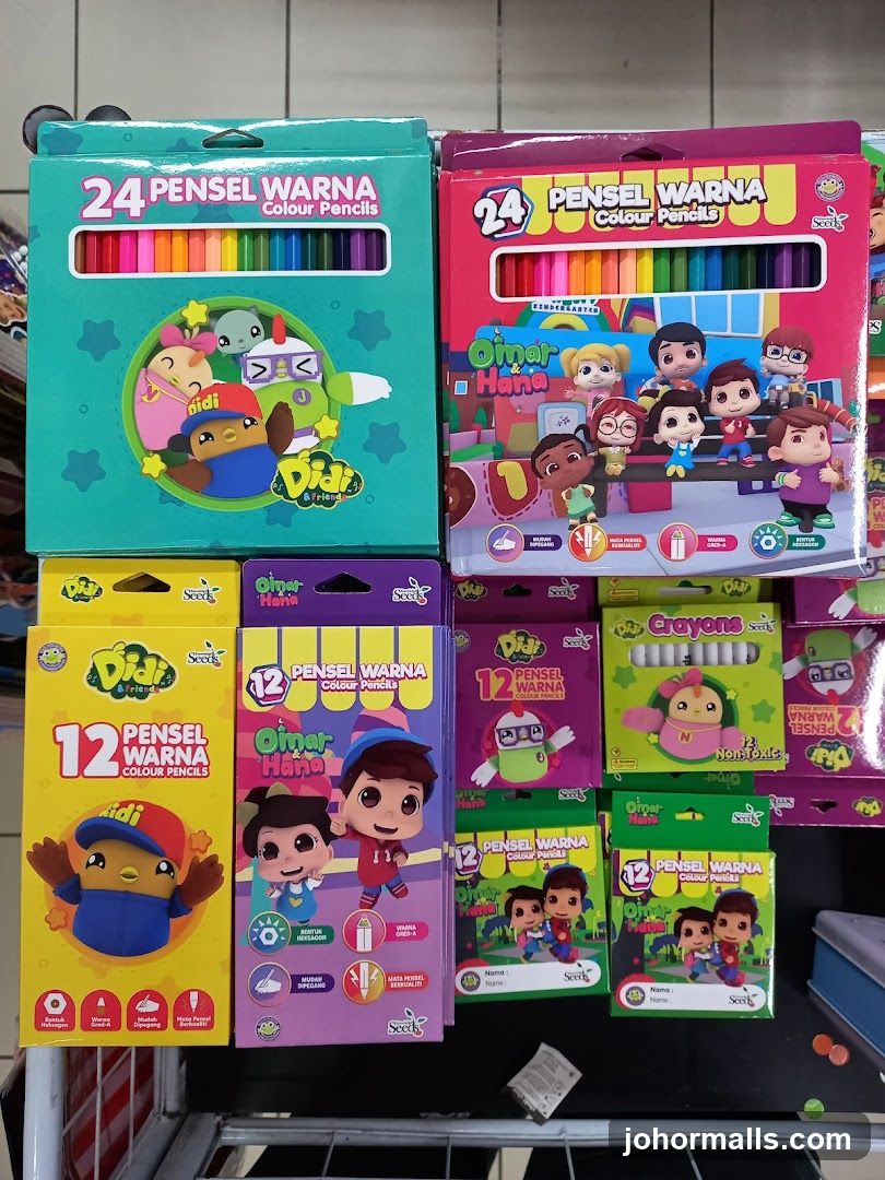 Colour Pencils and Crayons