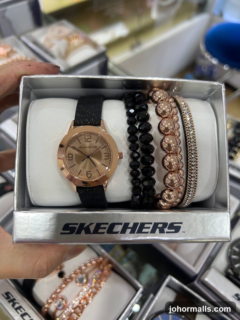 Skechers Watch and Bracelet Set
