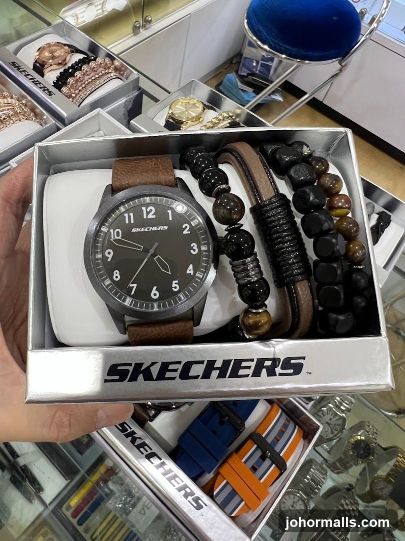 Skechers Watch and Bracelet Set