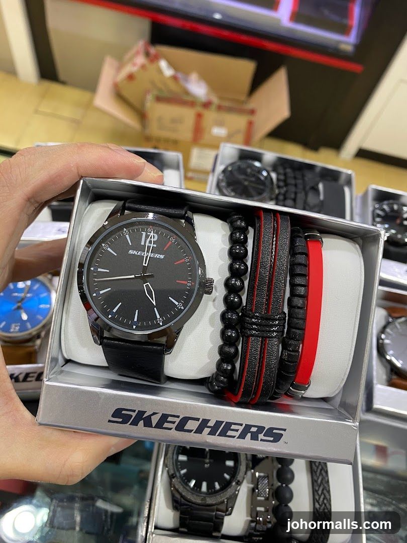 Skechers Watch and Bracelet Set