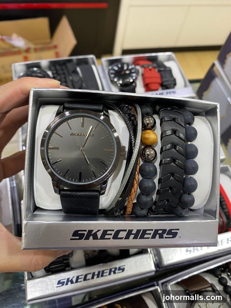 Skechers Watch and Bracelet Set