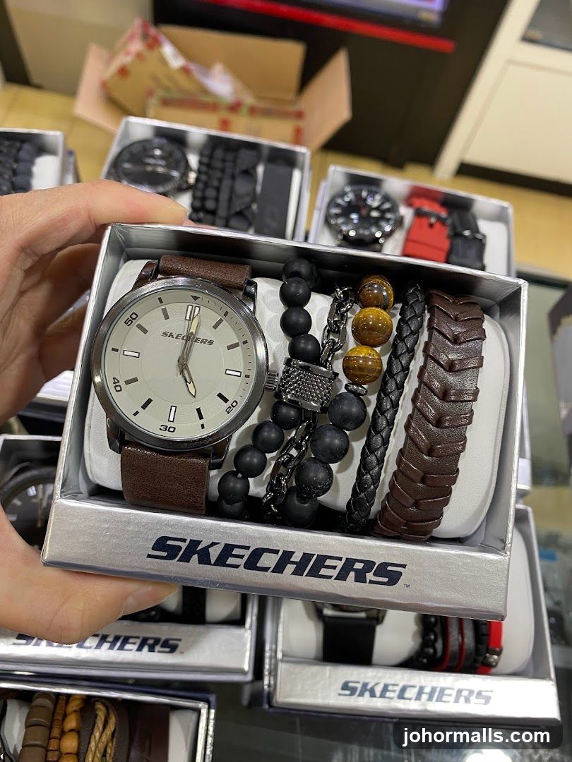 Skechers Watch and Bracelet Set