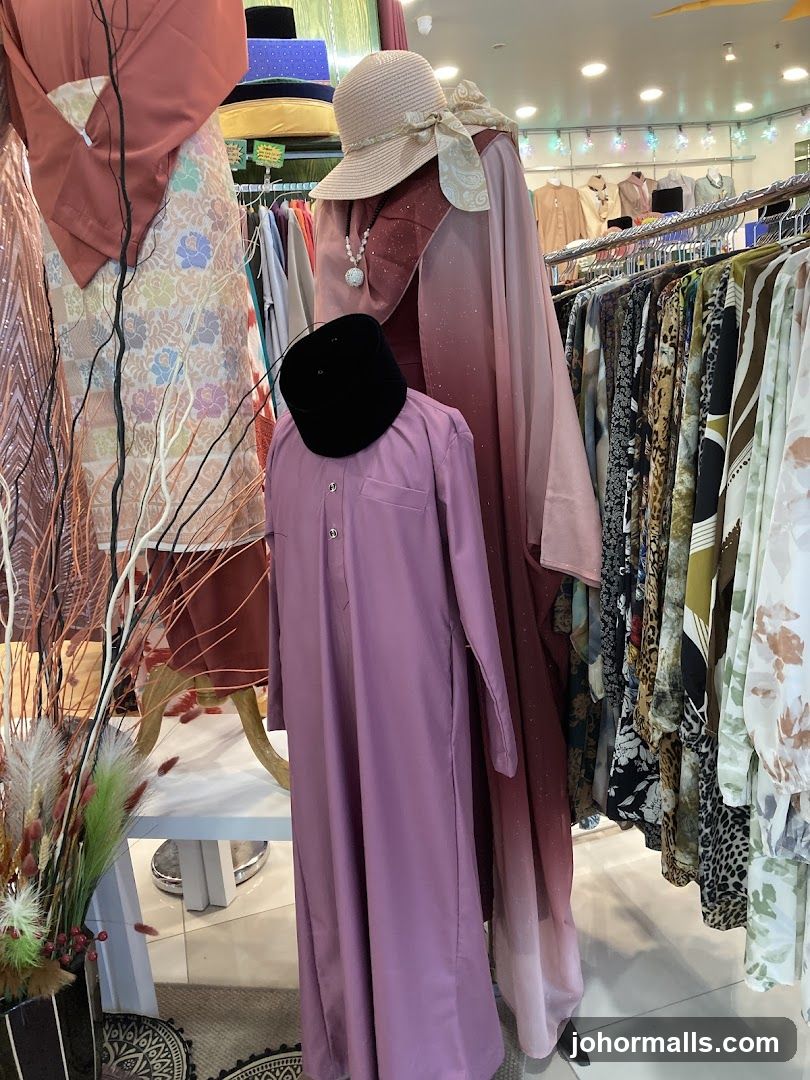 Mannequins Displaying Traditional Attire