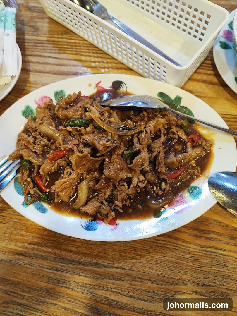 Beef Stir-fry Dish
