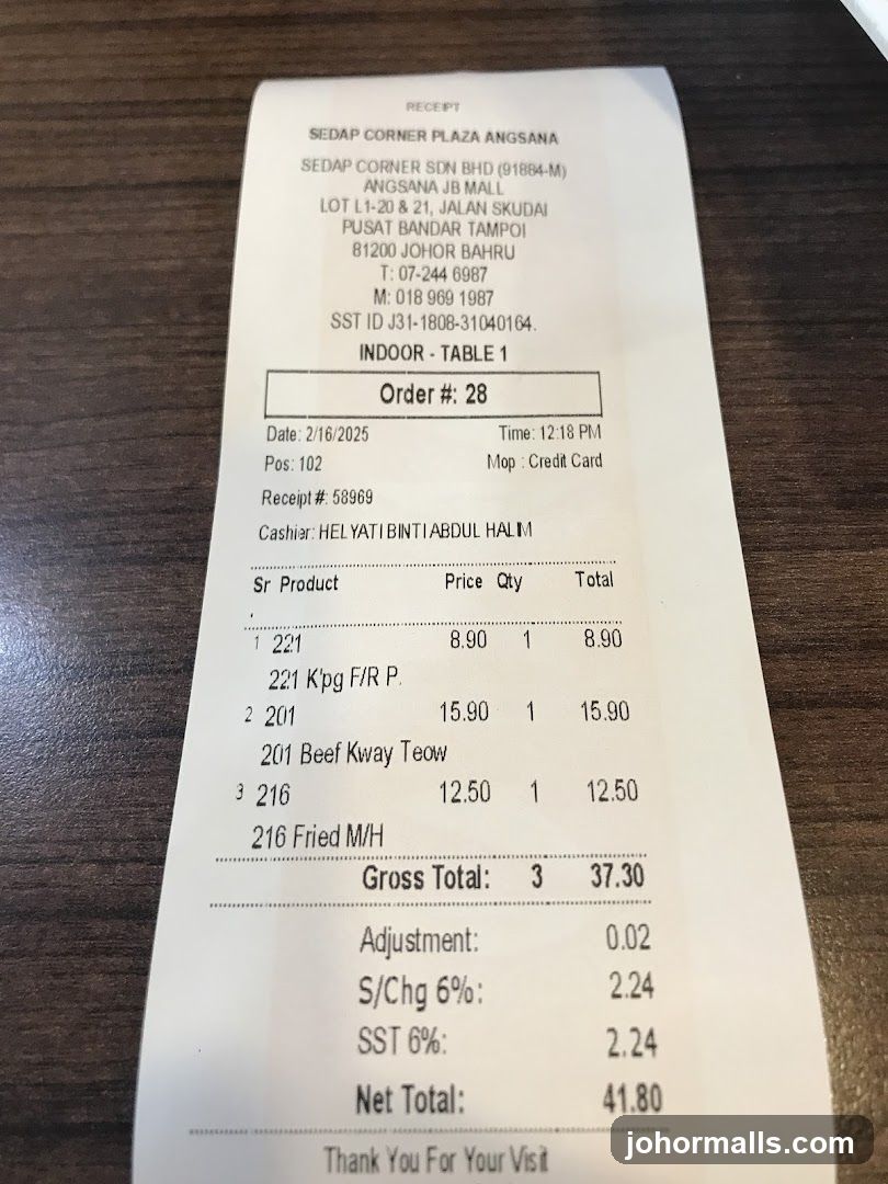 Receipt