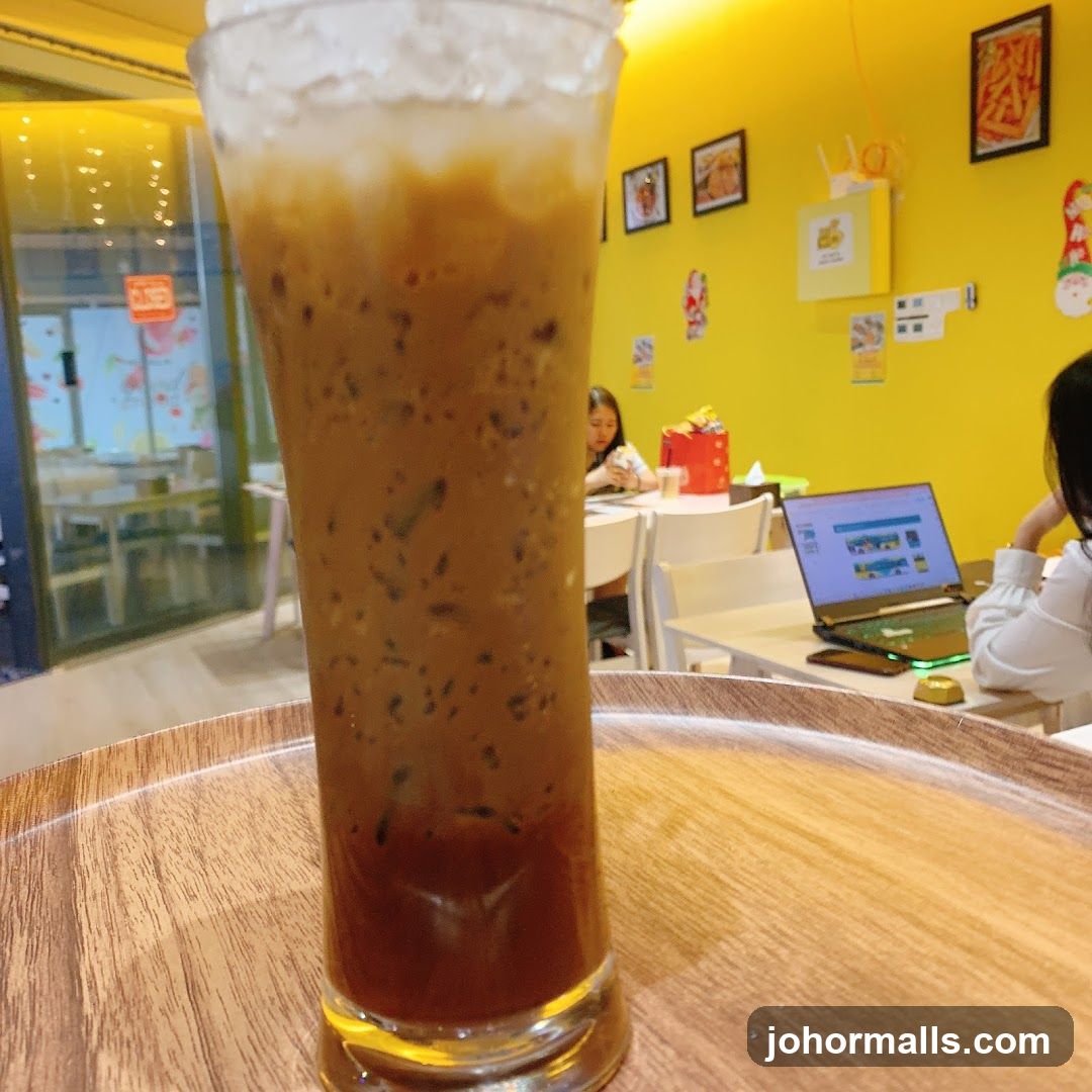 Iced Coffee in Cafe