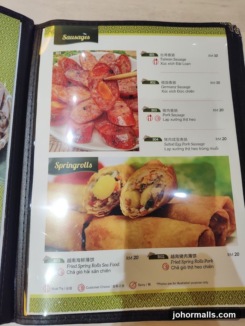 Sausages and Springrolls