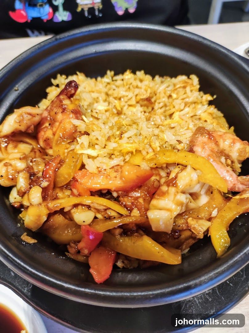 Shrimp and Pepper Fried Rice