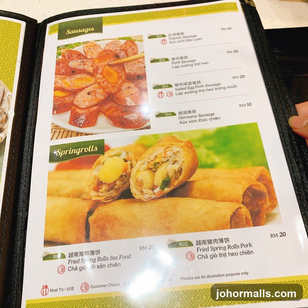 Sausages and Springrolls