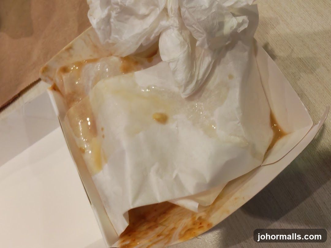 Used Food Container