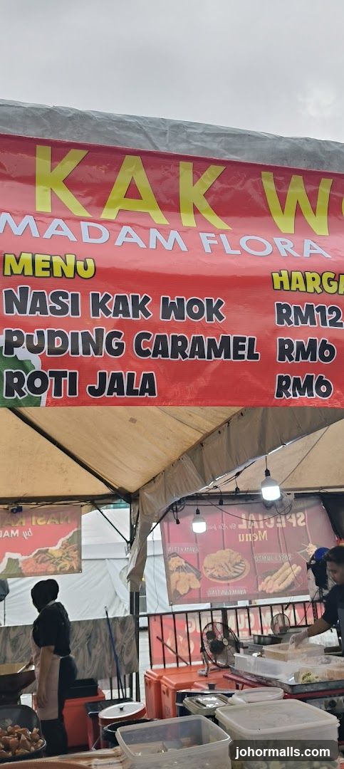Kak W Madam Flora Menu