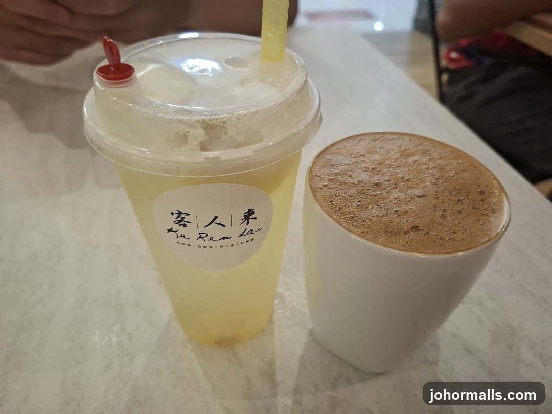 Beverages on Table