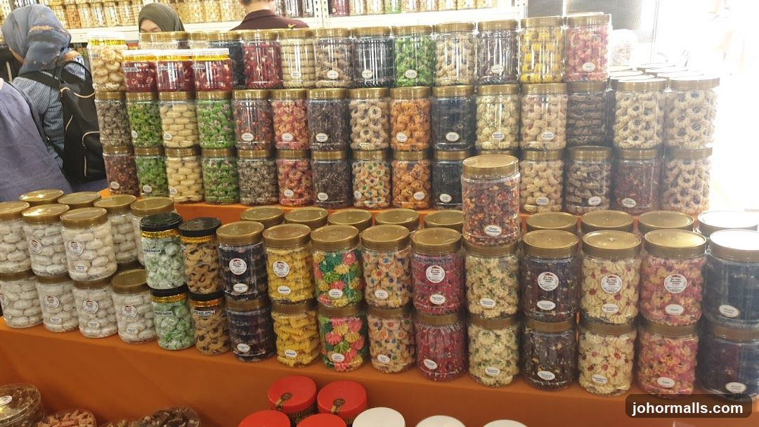 Assortment of Cookies in Jars