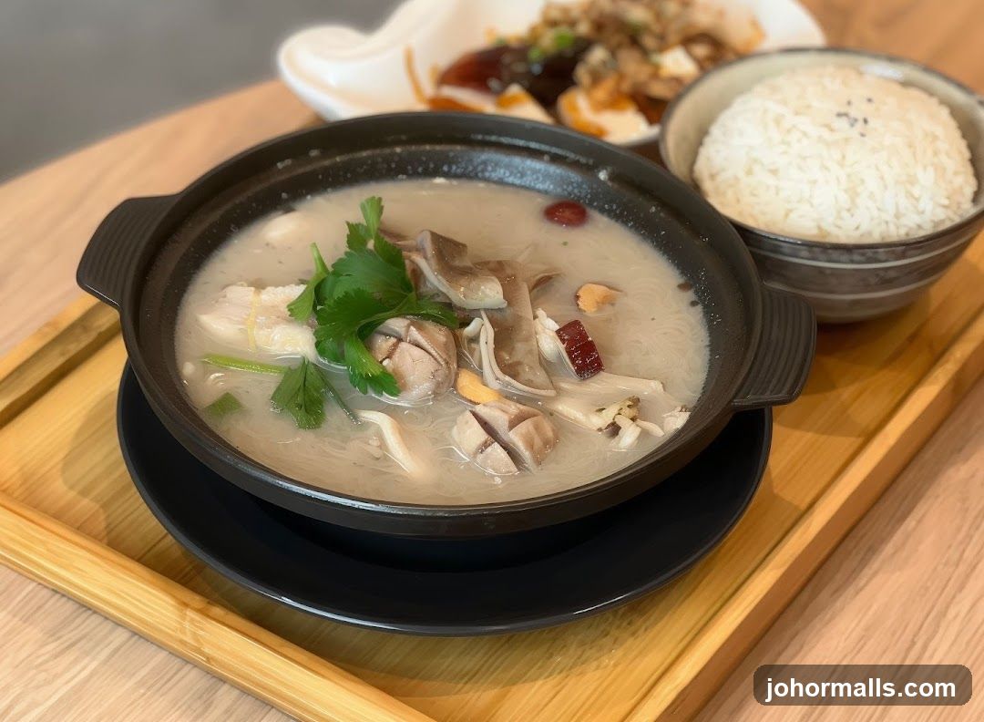 Pork Rib Soup with Rice