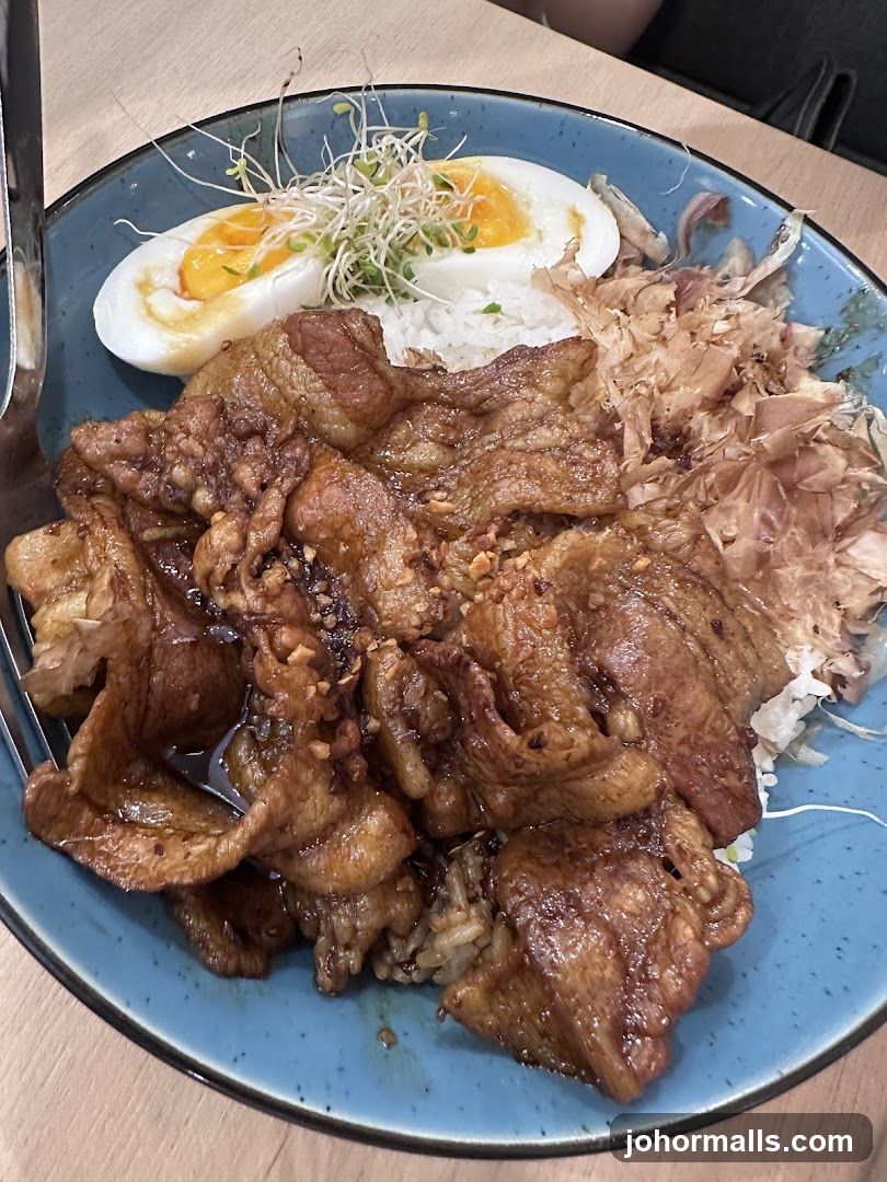 Pork Belly Rice Bowl