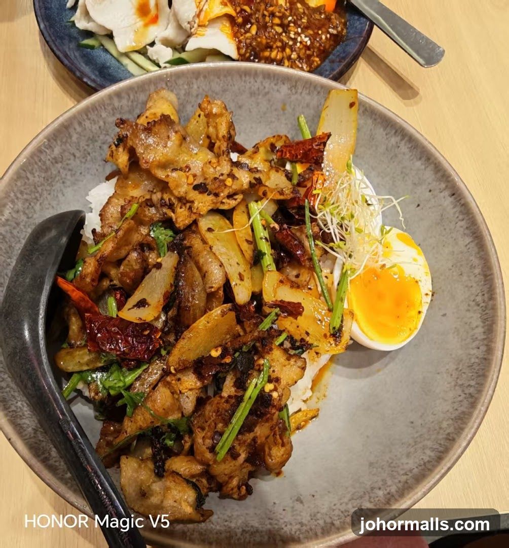 Spicy Pork Rice Bowl