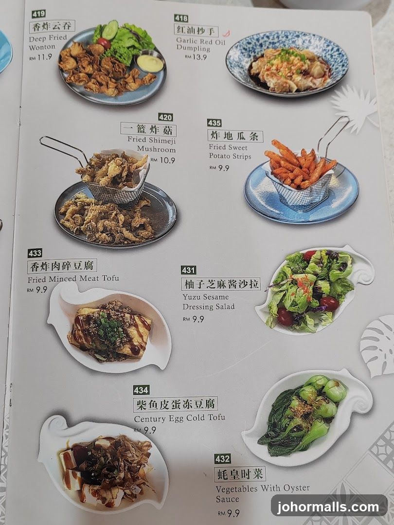 Menu Items