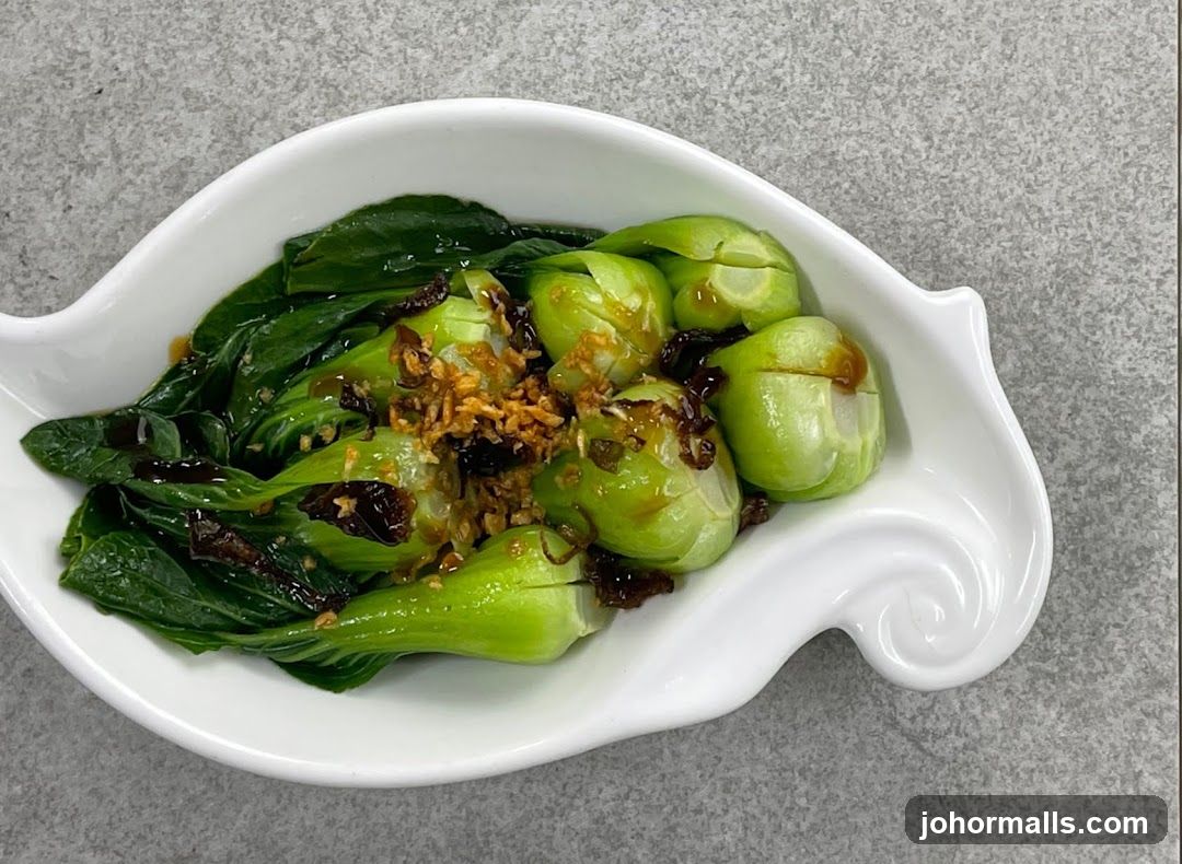 Bok Choy with Garlic and Soy Sauce
