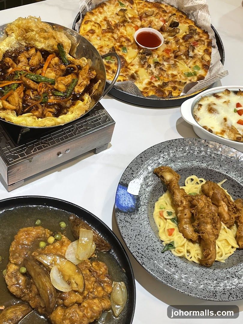 Assortment of Dishes