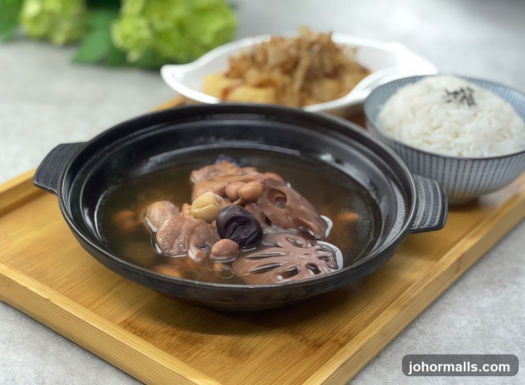Herbal Soup with Rice