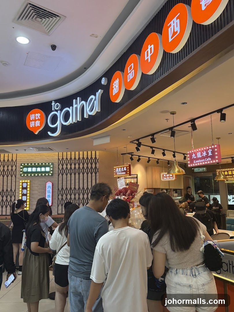 Restaurant Interior with Customers