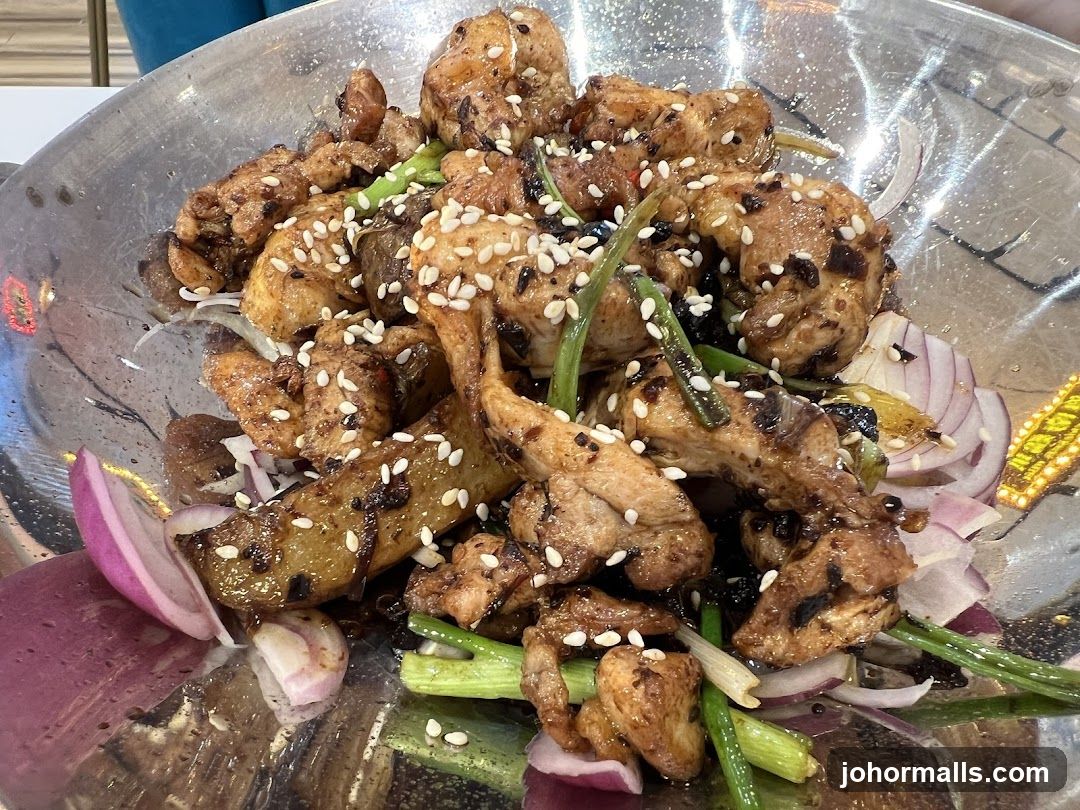 Chicken Stir-fry with Sesame Seeds