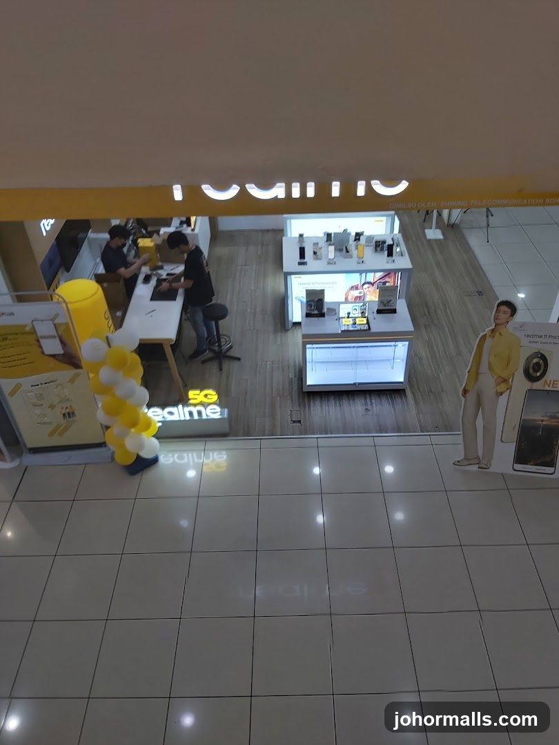 Realme Store Interior