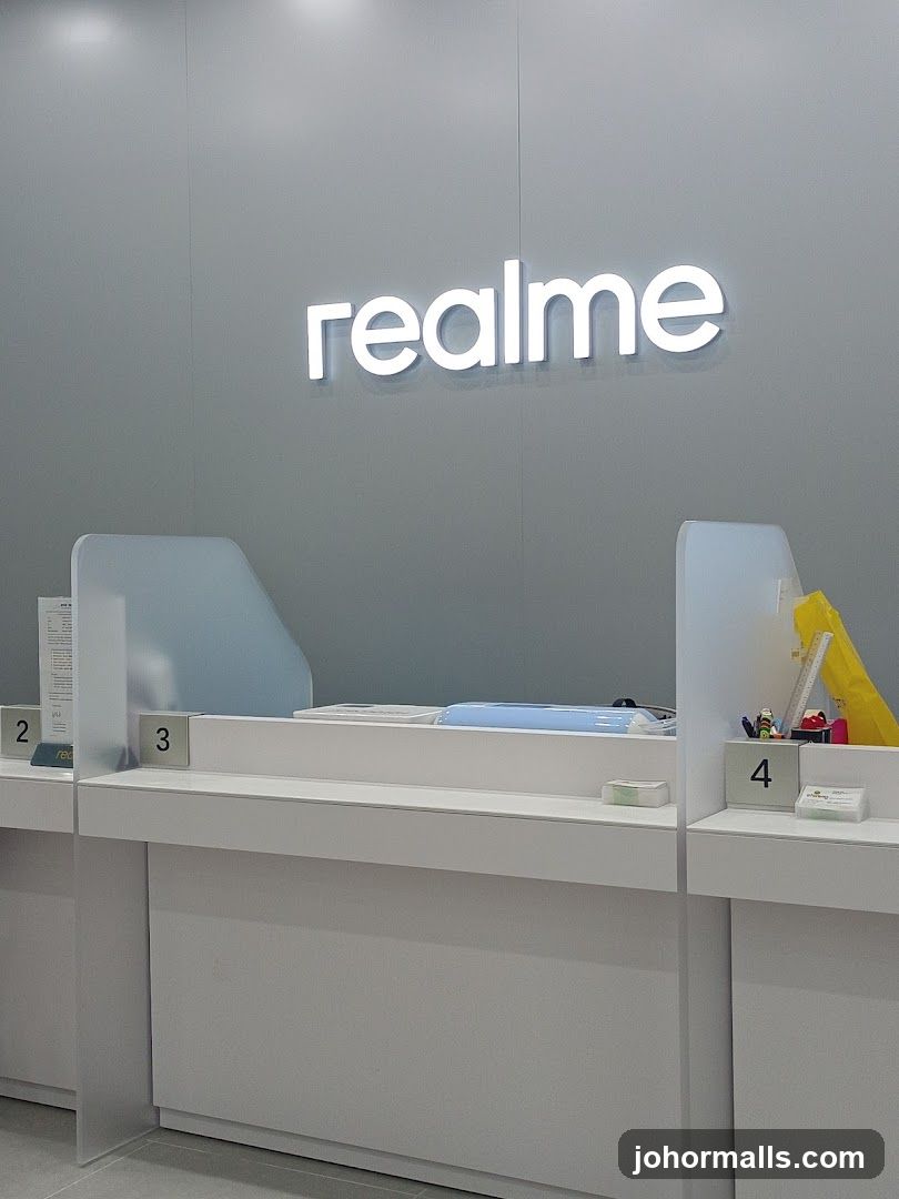 Realme Store Counter